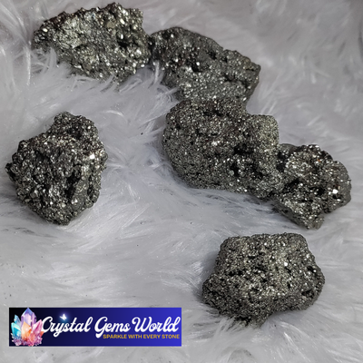 Natural Pyrite Raw / Rough Cluster / Peru Pyrite for Healing / Vastu / Gifts / Wealth, Attracts Business Luck-225 gram