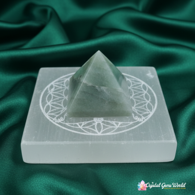 Green Aventurine Crystal Pyramid